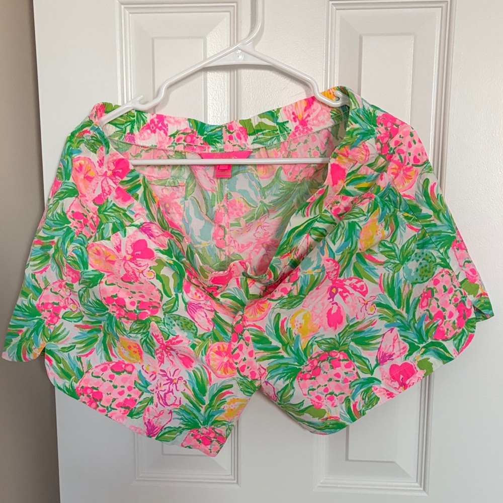 Lilly Pulitzer Vibrant Floral Shorts